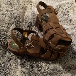 Swedish hasbeens grunge sandal
